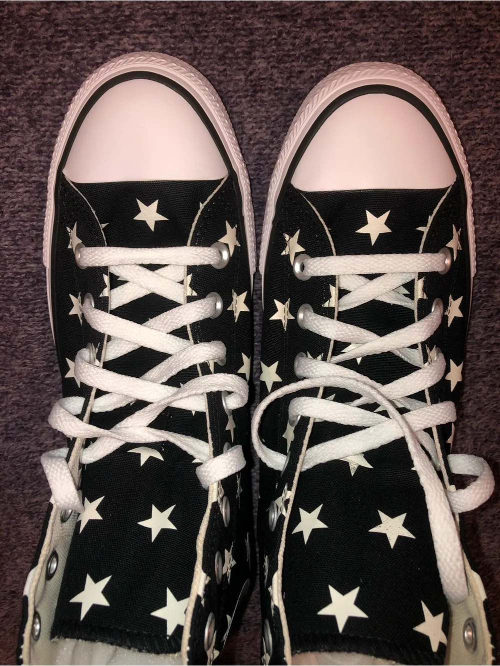 Converse Stars All Over High Tops